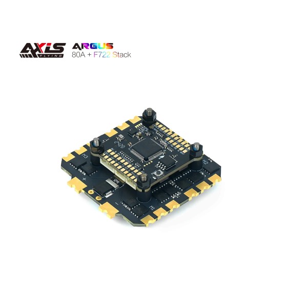 Original Axisflying Argus  ECO 80A F722 High Voltage 6~8S ESC&FC Stack for 13 inch FPV crossover aircraft